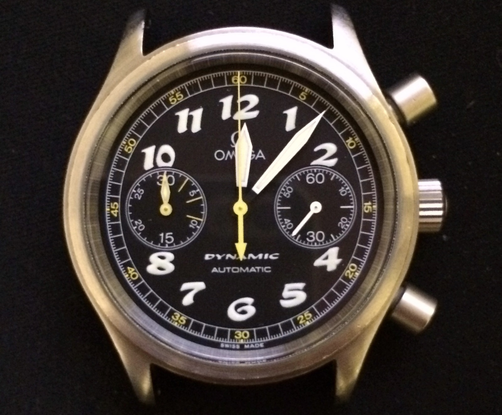 Omega Dynamic Chronograph Werk voll Service (Calibre1132)